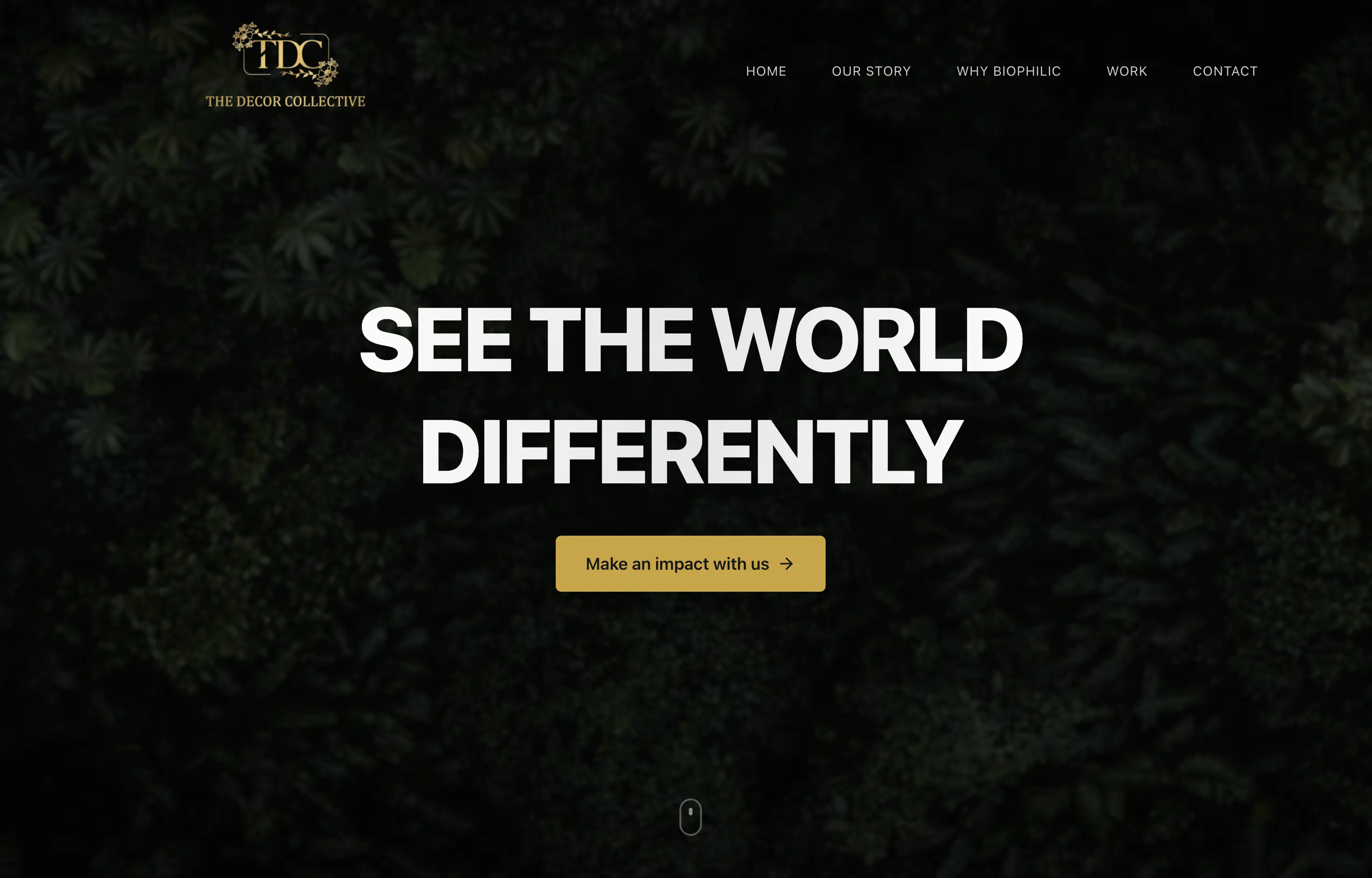 The Decor Collective - Floral Design Website